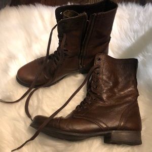 Steve Madden combat boots